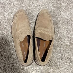 Rockport Kenton Men's Brown Suede penny loafers